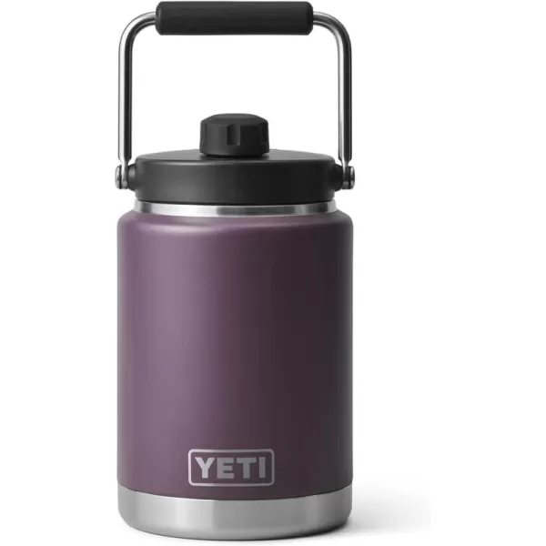 YETI Rambler Half Gallon Jug, Vacuum Insulated, Stainless Steel with MagCap, King Crab