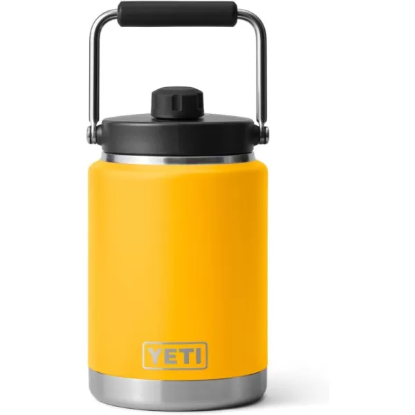 YETI Rambler Half Gallon Jug, Vacuum Insulated, Stainless Steel with MagCap, King Crab