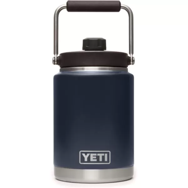 YETI Rambler Half Gallon Jug, Vacuum Insulated, Stainless Steel with MagCap, King Crab