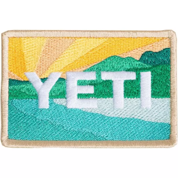 YETI Sunset Hook and Loop Patch