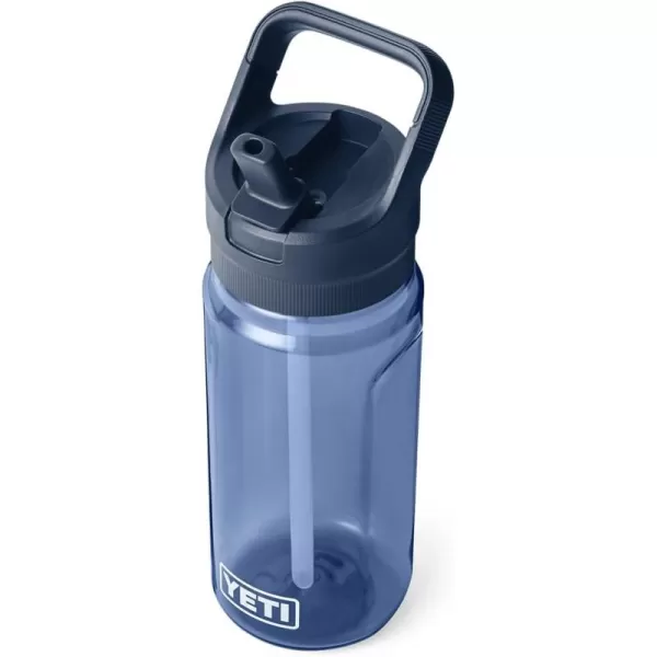 YETI Yonder 600 ml/20 oz Water Bottle with Yonder Straw Cap, Navy