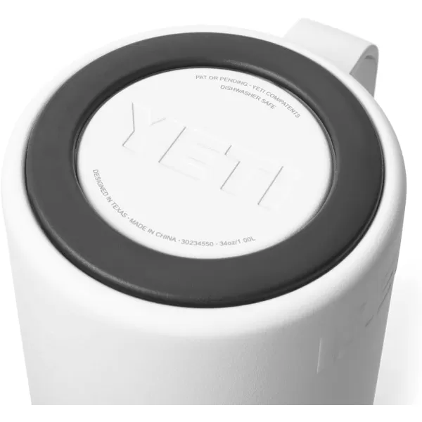 YETI Rambler 34 oz. French Press Coffee Maker, with GroundsControl Filter, Rescue Red