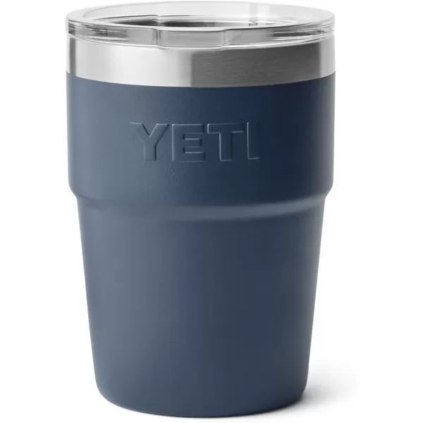YETI Rambler 16 oz Stackable Tumbler, Vacuum Insulated, Stainless Steel with MagSlider Lid, Tropical Pink