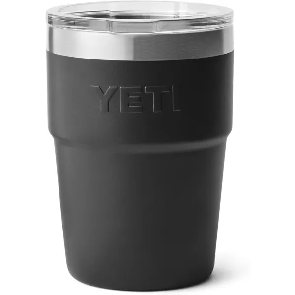 YETI Rambler 16 oz Stackable Tumbler, Vacuum Insulated, Stainless Steel with MagSlider Lid, Tropical Pink
