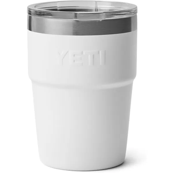 YETI Rambler 16 oz Stackable Tumbler, Vacuum Insulated, Stainless Steel with MagSlider Lid, Tropical Pink