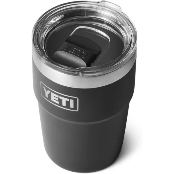 YETI Rambler 16 oz Stackable Tumbler, Vacuum Insulated, Stainless Steel with MagSlider Lid, Tropical Pink