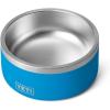 imageYETI Boomer 4 Stainless Steel NonSlip Dog Bowl Holds 32 OuncesBig Wave Blue
