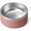 imageYETI Boomer 4 Stainless Steel NonSlip Dog Bowl Holds 32 OuncesSandstone Pink