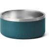 imageYETI Boomer 8 Stainless Steel NonSlip Dog Bowl Holds 64 OuncesAgave Teal