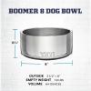 imageYETI Boomer 8 Stainless Steel NonSlip Dog Bowl Holds 64 OuncesCosmic Lilac
