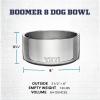 imageYETI Boomer 8 Stainless Steel NonSlip Dog Bowl Holds 64 OuncesKing Crab