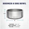 imageYETI Boomer 8 Stainless Steel NonSlip Dog Bowl Holds 64 OuncesNavy