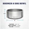 imageYETI Boomer 8 Stainless Steel NonSlip Dog Bowl Holds 64 OuncesTropical Pink