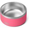 imageYETI Boomer 8 Stainless Steel NonSlip Dog Bowl Holds 64 OuncesTropical Pink