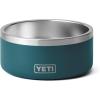 imageYETI Boomer 8 Stainless Steel NonSlip Dog Bowl Holds 64 OuncesAgave Teal