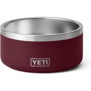 imageYETI Boomer 4 Stainless Steel NonSlip Dog Bowl Holds 32 OuncesWild Vine Red