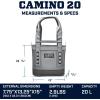 imageYETI Camino 20 Carryall with Internal Dividers AllPurpose Utility BagNordic Purple