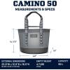 imageYETI Camino 50 Carryall with Internal Dividers AllPurpose Utility Boat and Beach Tote Bag Durable WaterproofAgave Teal