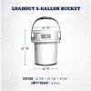 imageYETI Loadout 5Gallon Bucket Impact Resistant FishingUtility BucketRescue Red