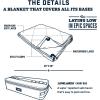imageYETI Lowlands Blanket MultiUse Blanket with Travel BagCape Taupe