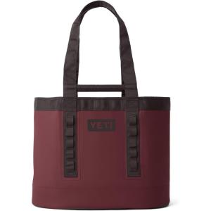 imageYETI Camino 50 Carryall with Internal Dividers AllPurpose Utility Boat and Beach Tote Bag Durable WaterproofWild Vine Red