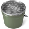 imageYETI BeverageIce Bucket Holds 6 Longnecks or 3 Bottles of WineCamp Green