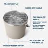 imageYETI BeverageIce Bucket Holds 6 Longnecks or 3 Bottles of WineCape Taupe