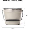 imageYETI BeverageIce Bucket Holds 6 Longnecks or 3 Bottles of WineCape Taupe