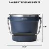 imageYETI BeverageIce Bucket Holds 6 Longnecks or 3 Bottles of WineNavy