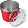 imageYETI BeverageIce Bucket Holds 6 Longnecks or 3 Bottles of WineRescue Red