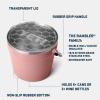 imageYETI BeverageIce Bucket Holds 6 Longnecks or 3 Bottles of WineSandstone Pink