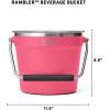 imageYETI BeverageIce Bucket Holds 6 Longnecks or 3 Bottles of WineTropical Pink