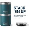imageYETI Rambler 10 oz Stackable Lowball 20 Vacuum Insulated Stainless Steel with MagSlider LidAgave Teal