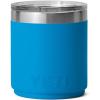 imageYETI Rambler 10 oz Stackable Lowball 20 Vacuum Insulated Stainless Steel with MagSlider LidBig Wave Blue