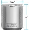 imageYETI Rambler 10 oz Stackable Lowball 20 Vacuum Insulated Stainless Steel with MagSlider LidCanopy Green