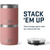 imageYETI Rambler 10 oz Stackable Lowball 20 Vacuum Insulated Stainless Steel with MagSlider LidSandstone Pink
