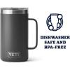 imageYETI Rambler 24 oz Mug Vacuum Insulated Stainless Steel with MagSlider LidCharcoal