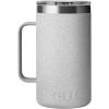 imageYETI Rambler 24 oz Mug Vacuum Insulated Stainless Steel with MagSlider LidGrey StoneTextured