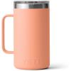 imageYETI Rambler 24 oz Mug Vacuum Insulated Stainless Steel with MagSlider LidLowcountry Peach