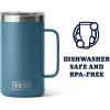 imageYETI Rambler 24 oz Mug Vacuum Insulated Stainless Steel with MagSlider LidNordic Blue