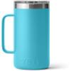 imageYETI Rambler 24 oz Mug Vacuum Insulated Stainless Steel with MagSlider LidReef Blue