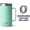 imageYETI Rambler 24 oz Mug Vacuum Insulated Stainless Steel with MagSlider LidSeafoam