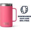 imageYETI Rambler 24 oz Mug Vacuum Insulated Stainless Steel with MagSlider LidTropical Pink
