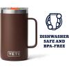 imageYETI Rambler 24 oz Mug Vacuum Insulated Stainless Steel with MagSlider LidWetlands Brown