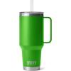 imageYETI Rambler Tumbler with Handle and Straw Lid Vacuum Insulated Travel Mug Stainless SteelCanopy Green
