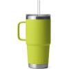 imageYETI Rambler Tumbler with Handle and Straw Lid Vacuum Insulated Travel Mug Stainless SteelChartreuse