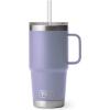 imageYETI Rambler Tumbler with Handle and Straw Lid Vacuum Insulated Travel Mug Stainless SteelCosmic Lilac