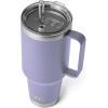 imageYETI Rambler Tumbler with Handle and Straw Lid Vacuum Insulated Travel Mug Stainless SteelCosmic Lilac