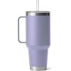 imageYETI Rambler Tumbler with Handle and Straw Lid Vacuum Insulated Travel Mug Stainless SteelCosmic Lilac