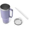imageYETI Rambler Tumbler with Handle and Straw Lid Vacuum Insulated Travel Mug Stainless SteelCosmic Lilac